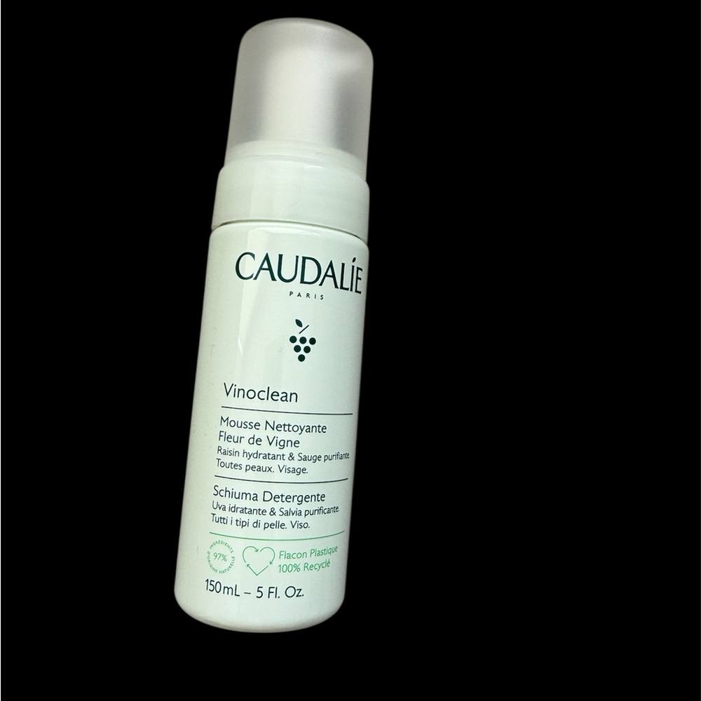 NEW Caudalie Vinoclean Mousse Nettoyante - White